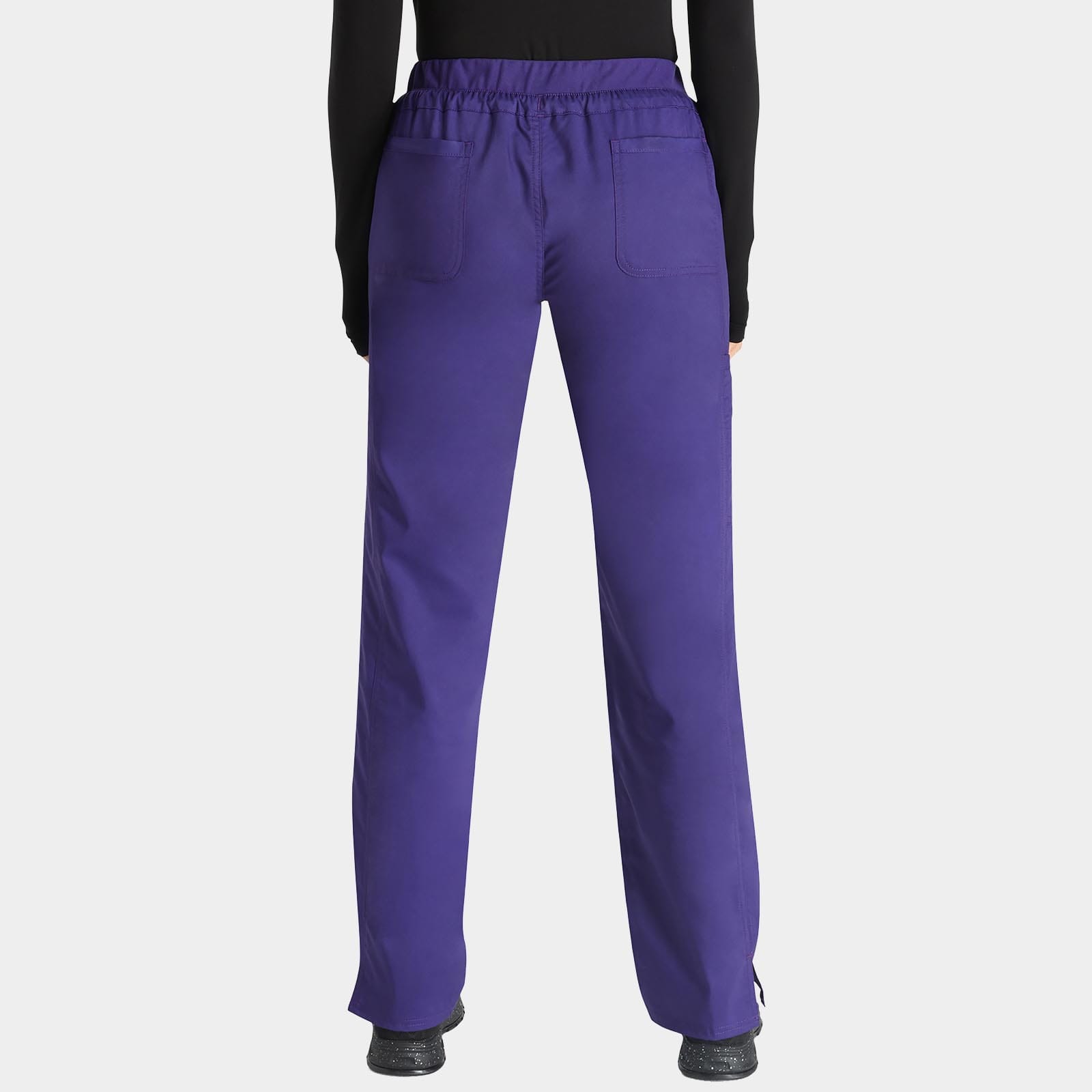 Mid Rise Tapered Leg Drawstring Pant Petite Length | WW105P