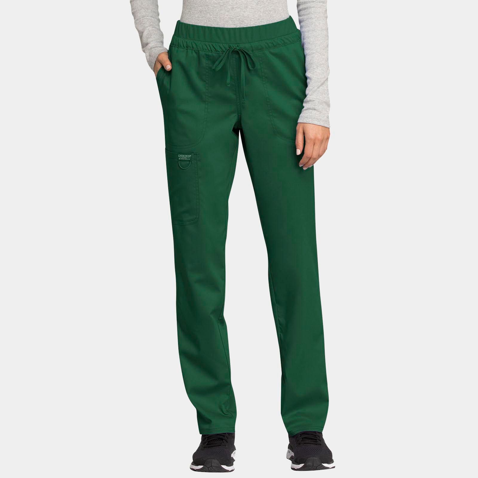 Mid Rise Tapered Leg Drawstring Pant Petite Length | WW105P