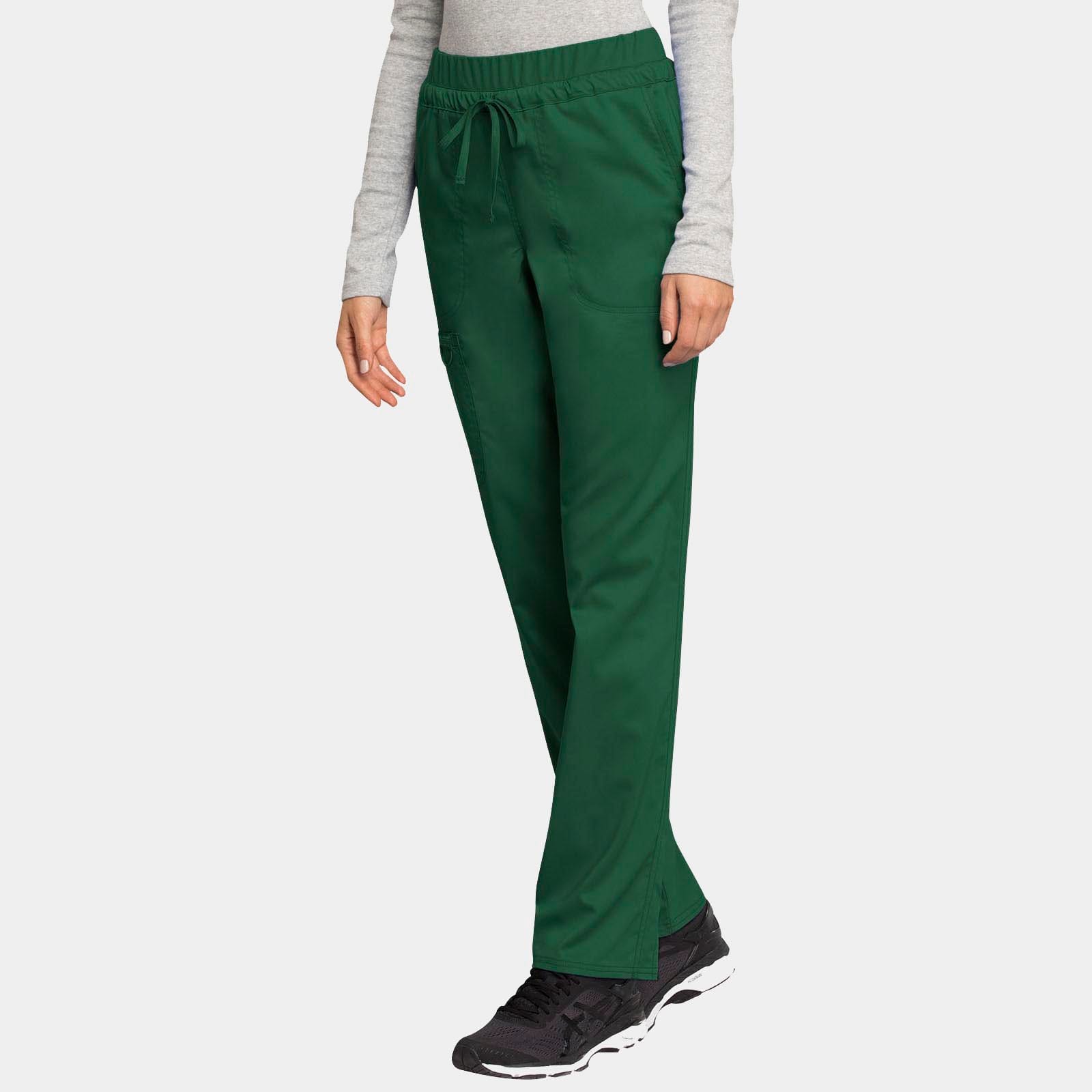 Mid Rise Tapered Leg Drawstring Pant Petite Length | WW105P