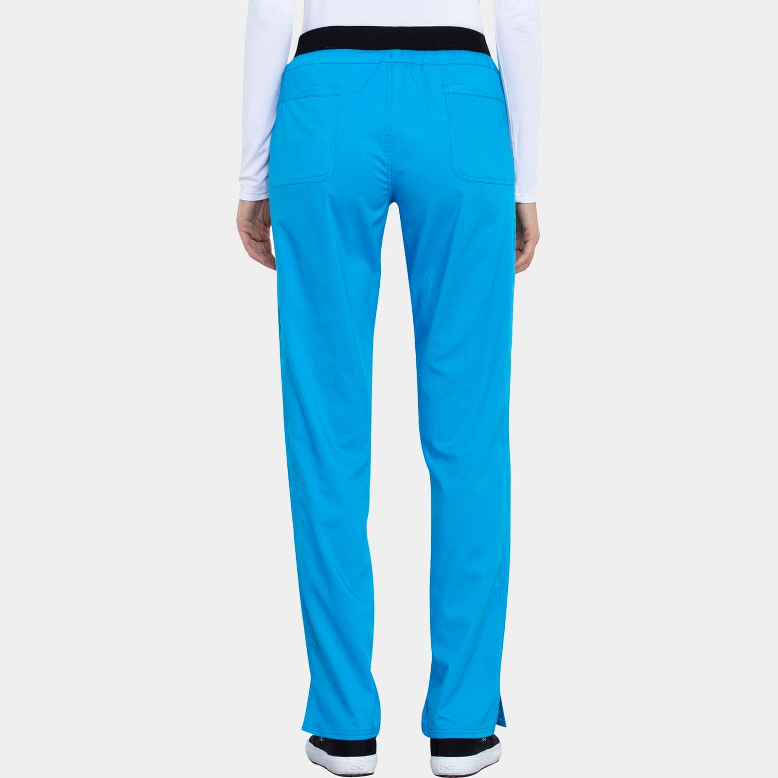 Mid Rise Tapered Leg Drawstring Pant Regular Length | WW105