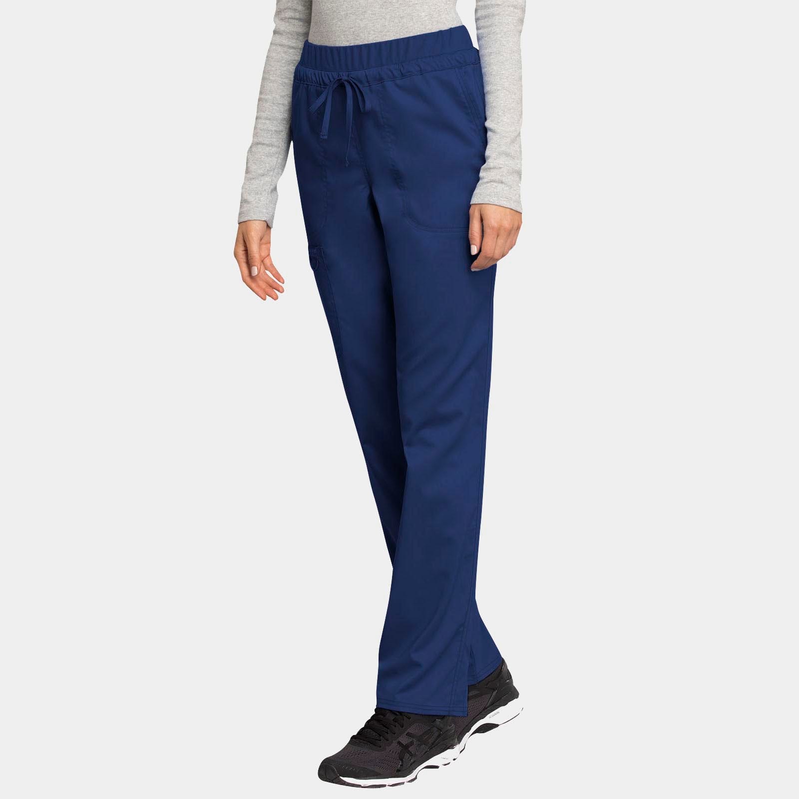 Mid Rise Tapered Leg Drawstring Pant Regular Length | WW105