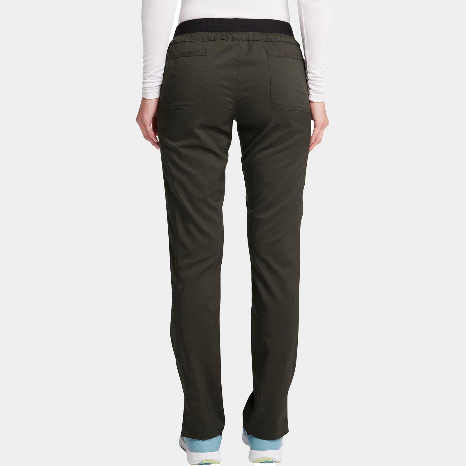 Mid Rise Tapered Leg Drawstring Pant Regular Length | WW105