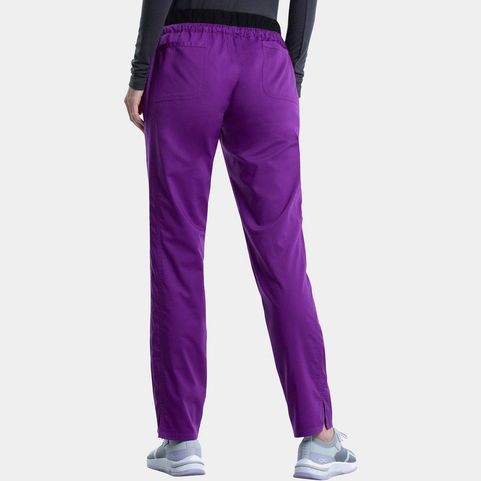 Mid Rise Tapered Leg Drawstring Pant Regular Length | WW105