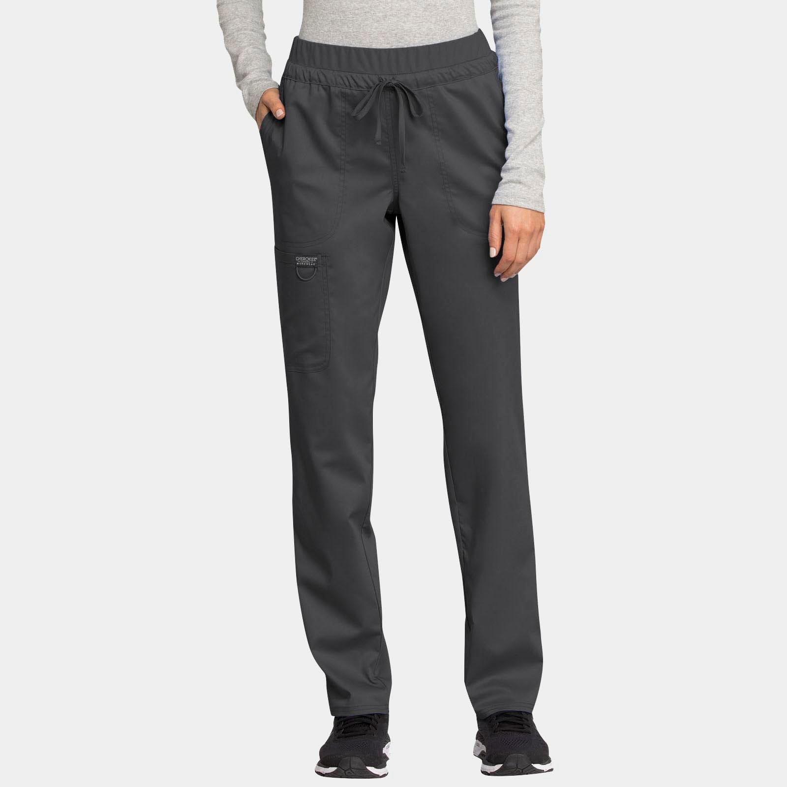 Mid Rise Tapered Leg Drawstring Pant Tall Length | WW105T