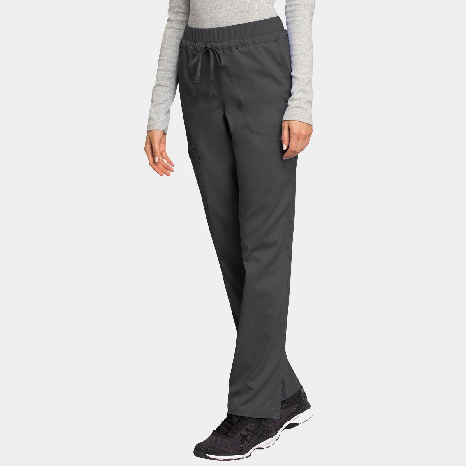 Mid Rise Tapered Leg Drawstring Pant Regular Length | WW105