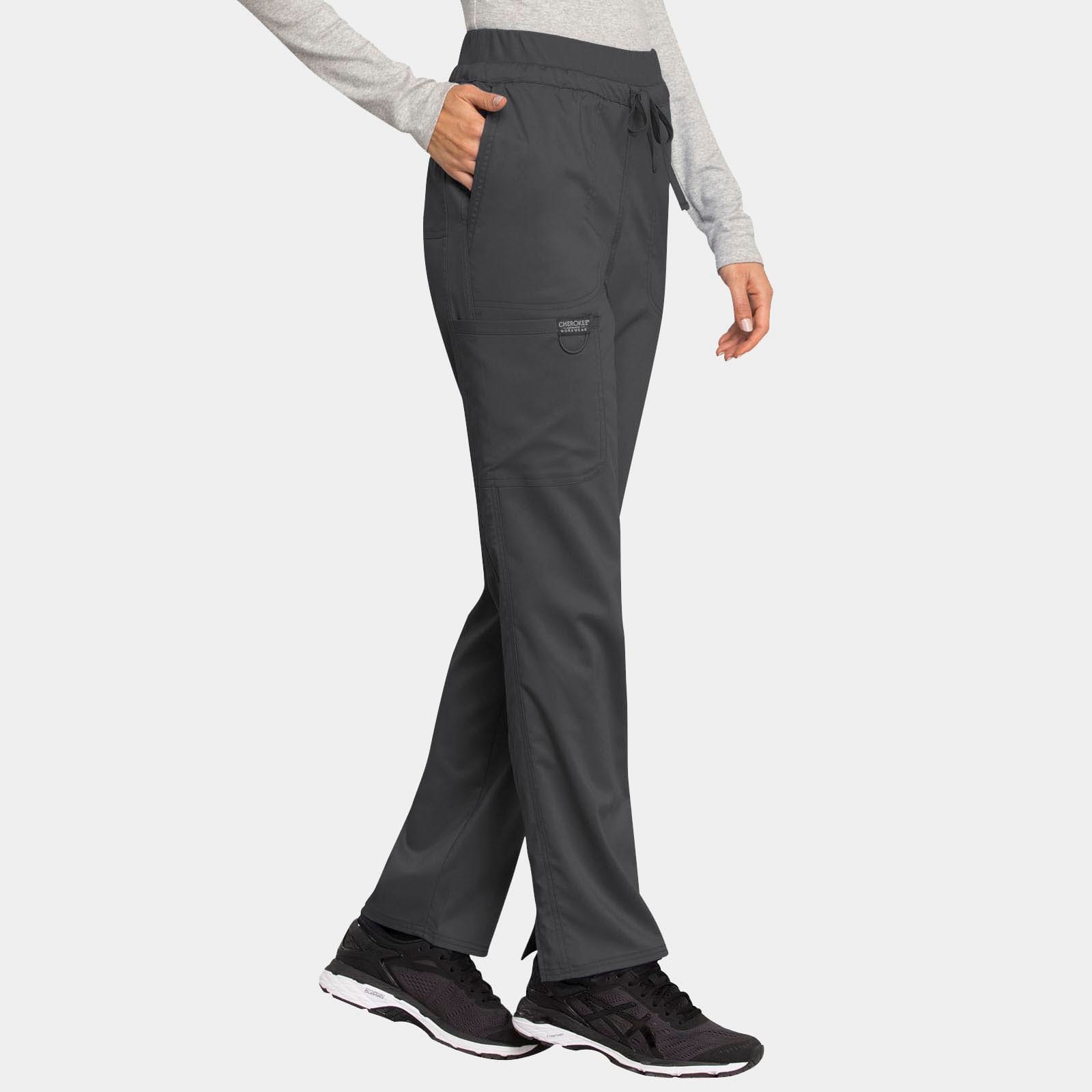 Mid Rise Tapered Leg Drawstring Pant Regular Length | WW105