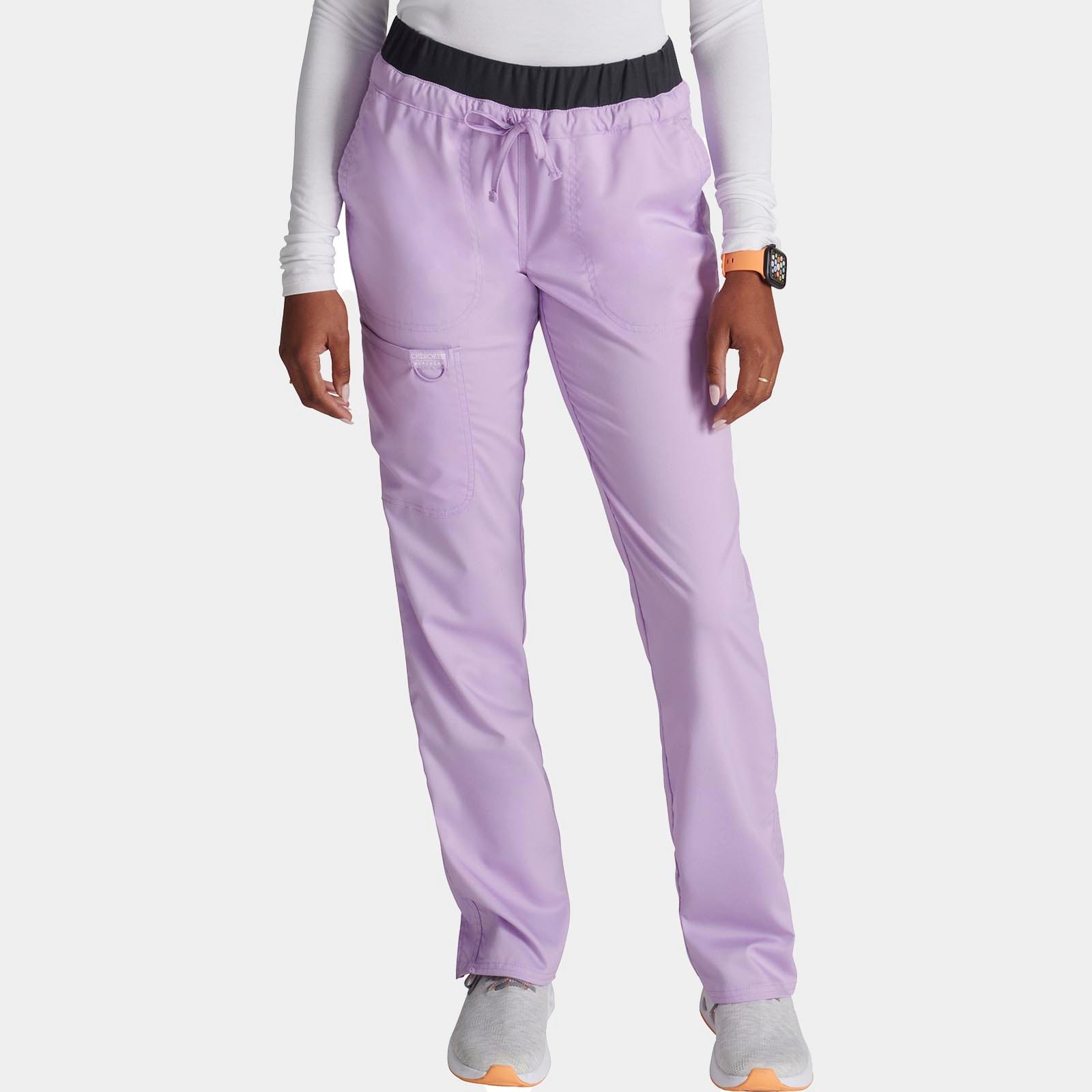 Mid Rise Tapered Leg Drawstring Pant Regular Length | WW105