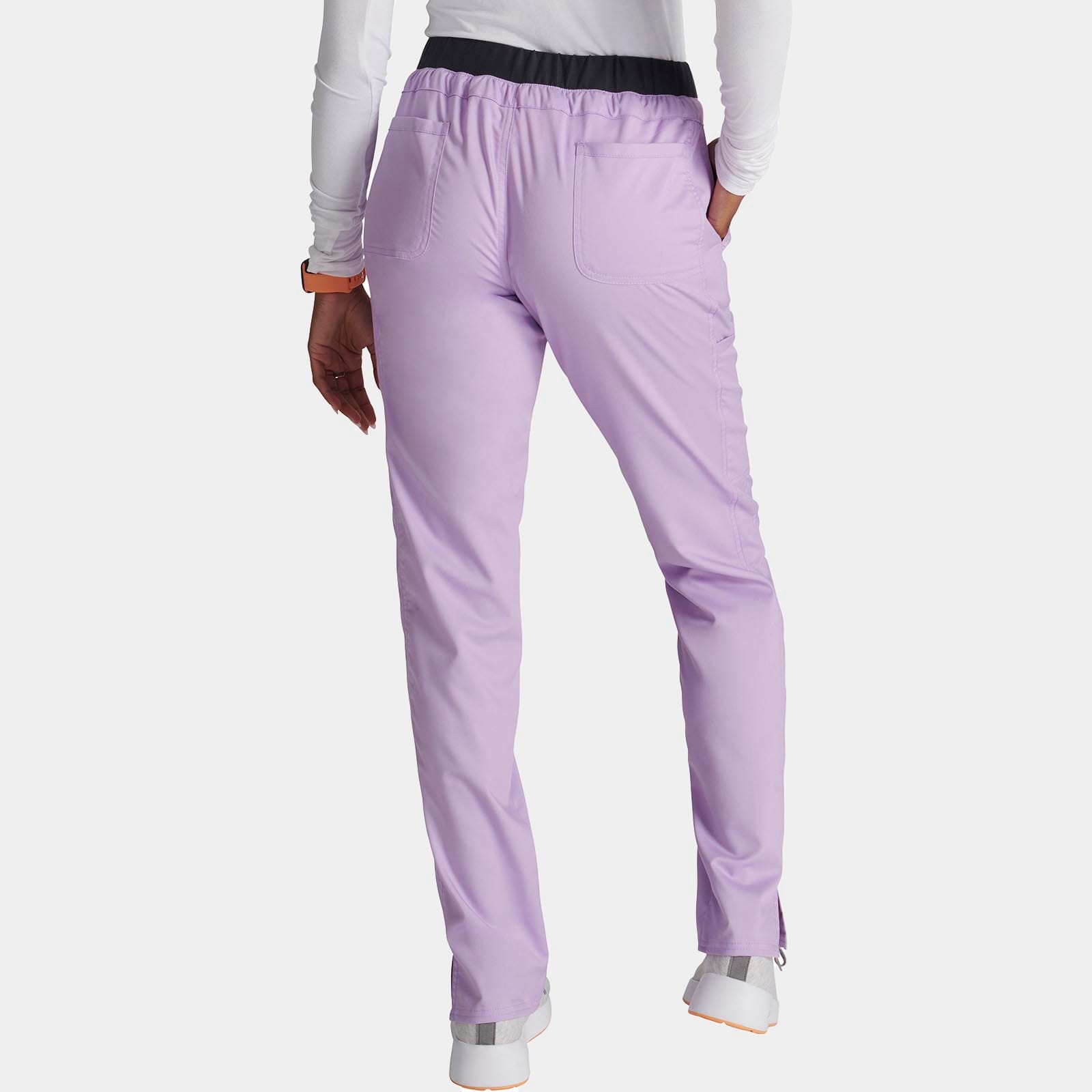 Mid Rise Tapered Leg Drawstring Pant Petite Length | WW105P