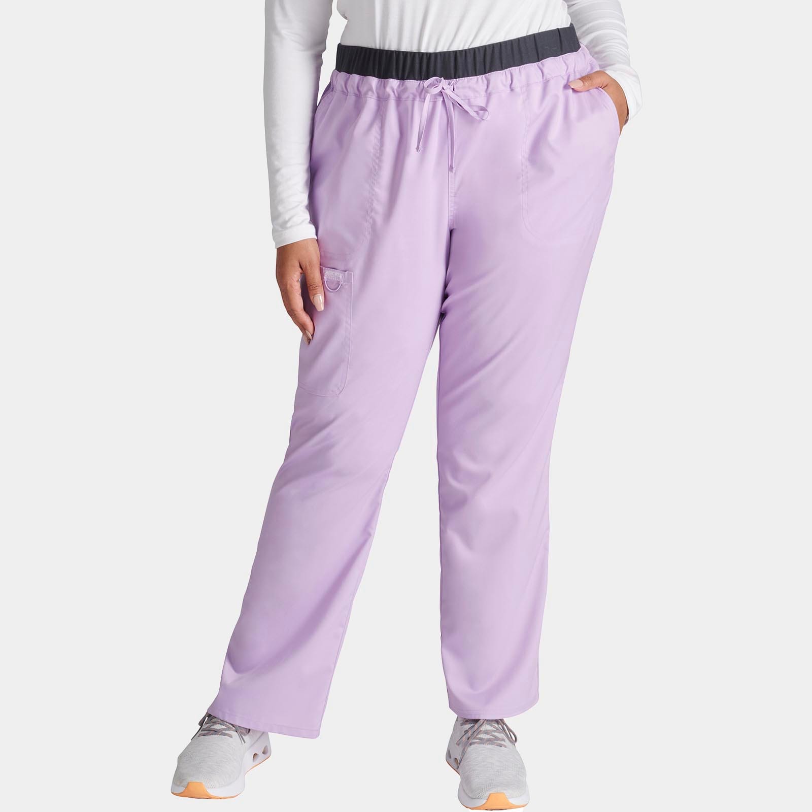 Mid Rise Tapered Leg Drawstring Pant Regular Length | WW105