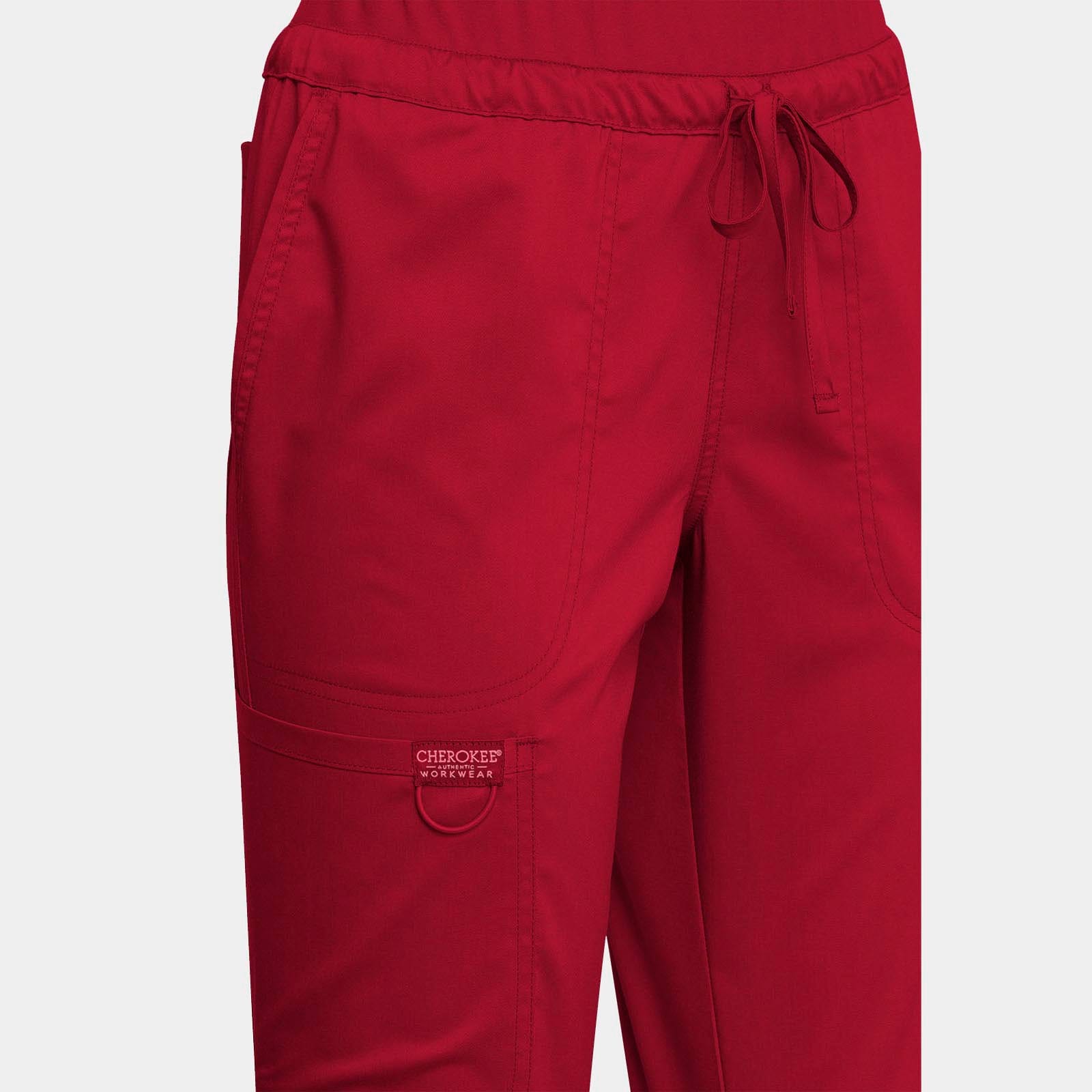 Mid Rise Tapered Leg Drawstring Pant Regular Length | WW105