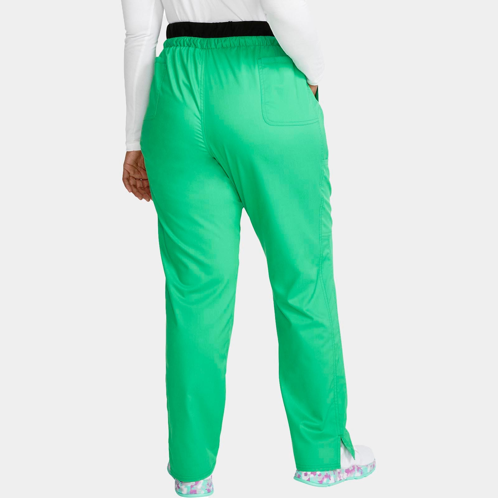 Mid Rise Tapered Leg Drawstring Pant Petite Length | WW105P