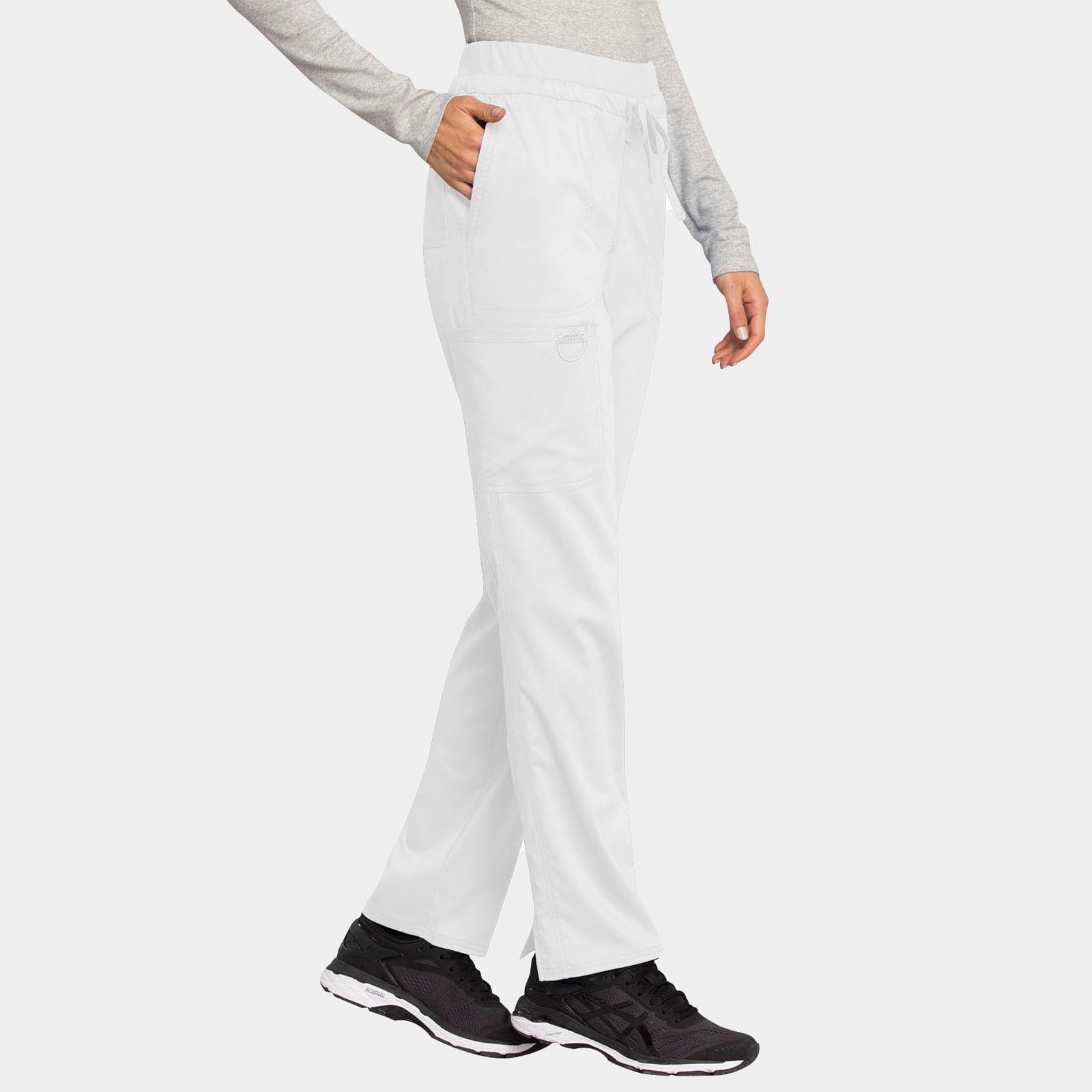 Mid Rise Tapered Leg Drawstring Pant Petite Length | WW105P