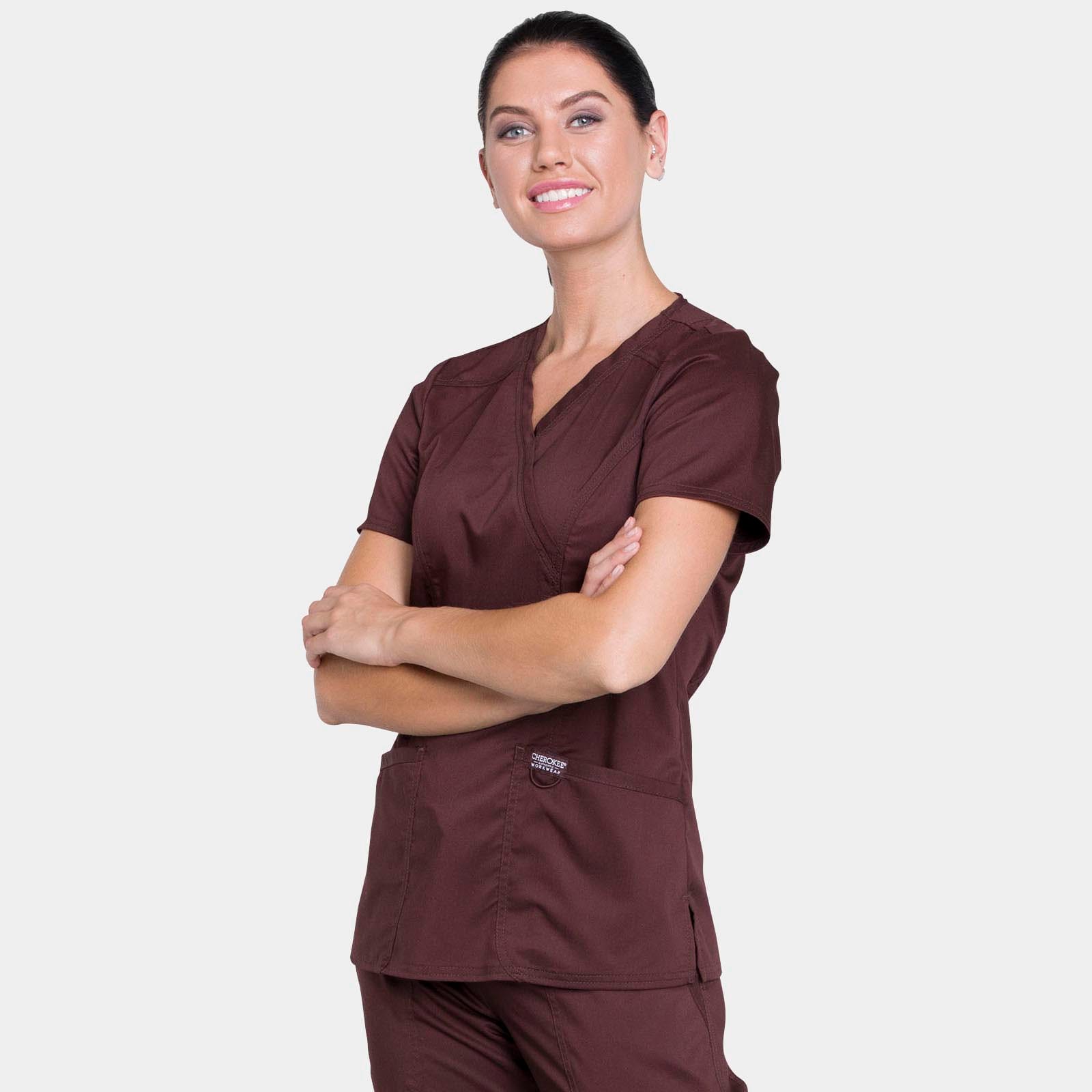 Mock Wrap Top | WW610