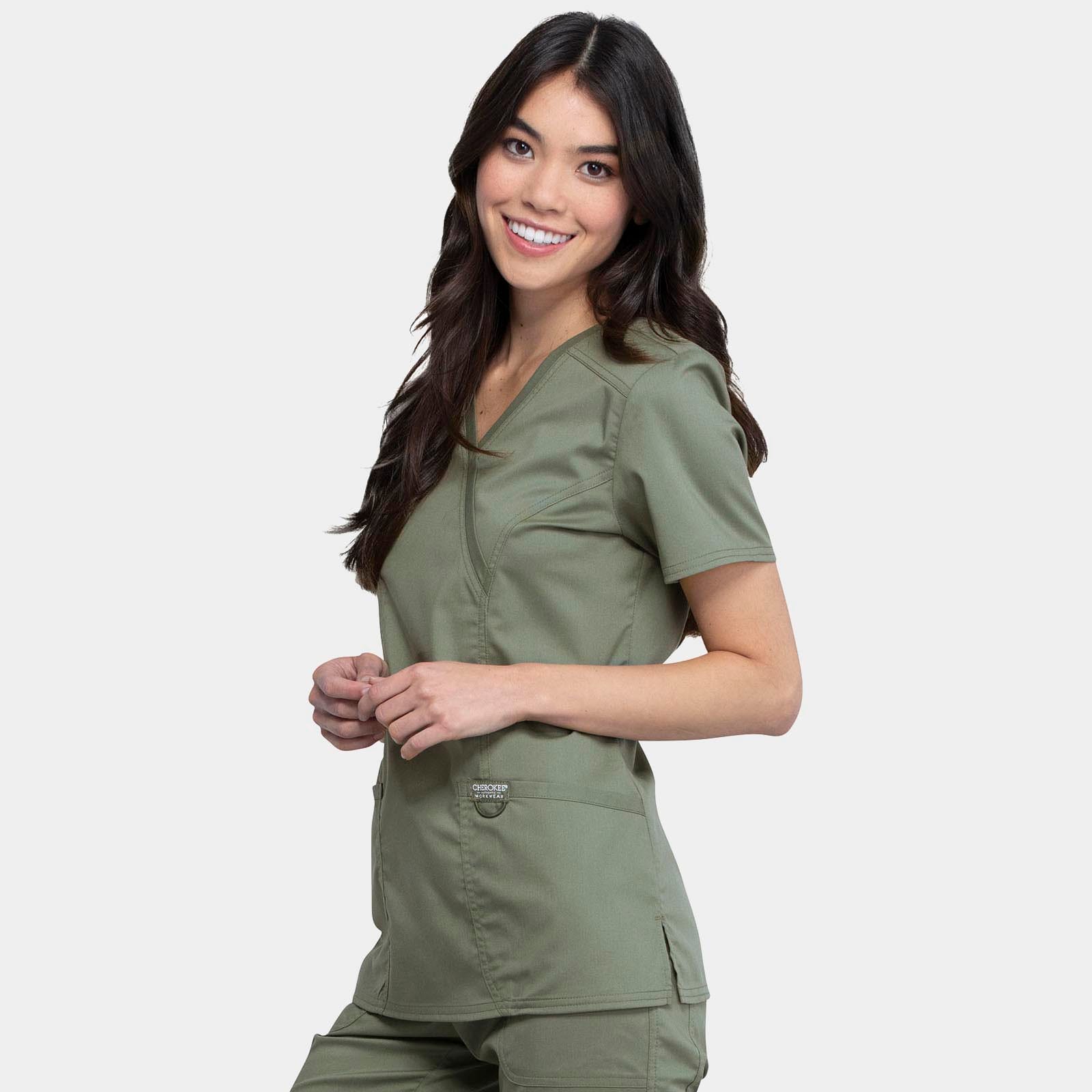Mock Wrap Top | WW610