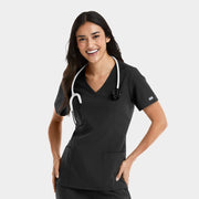 Women's Double V-Neck Top | 5001