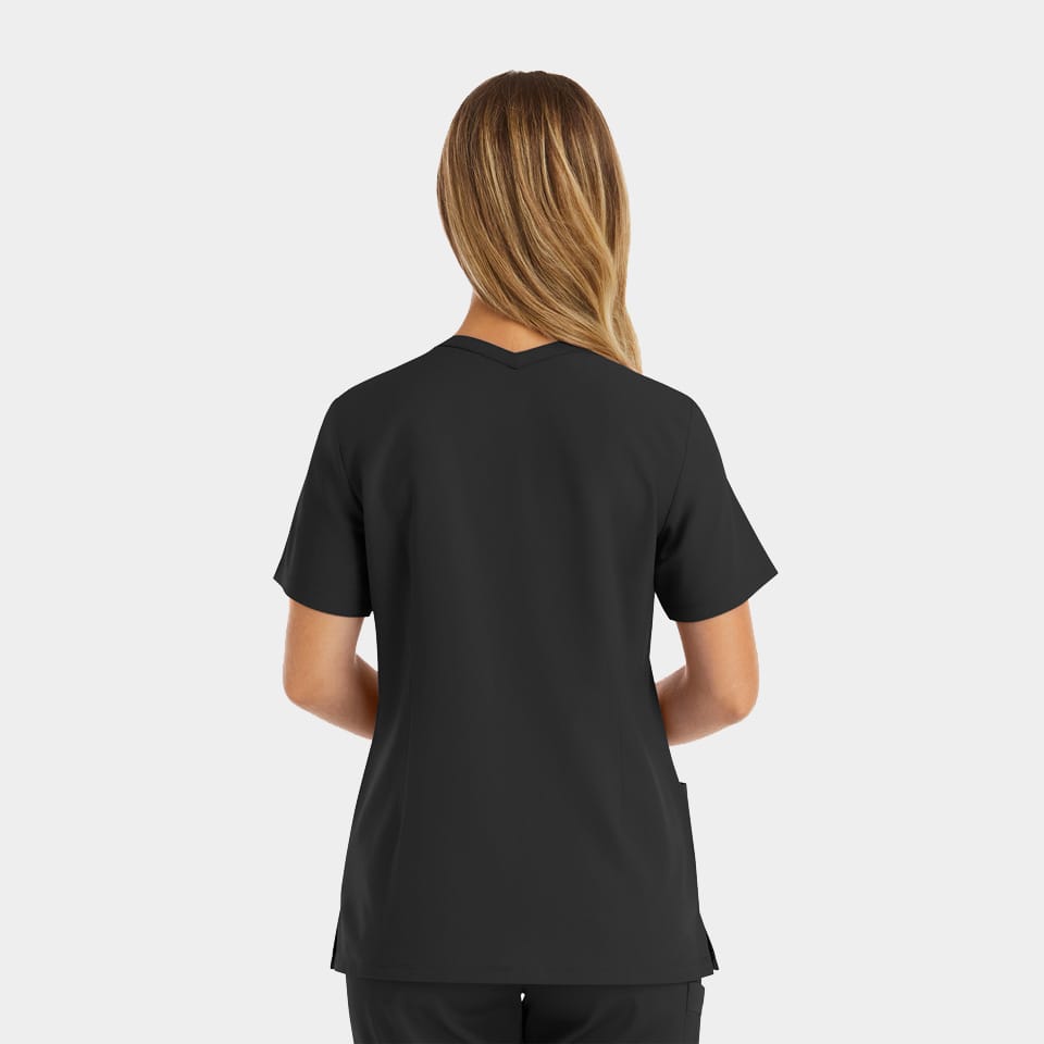 Women's Double V-Neck Top | 5001