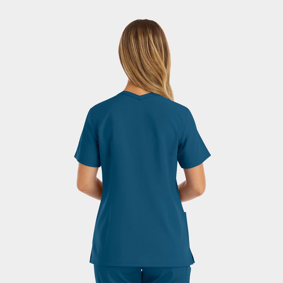 Women's Double V-Neck Top | 5001