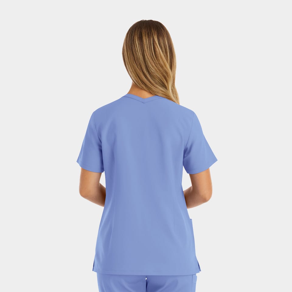 Women's Double V-Neck Top | 5001