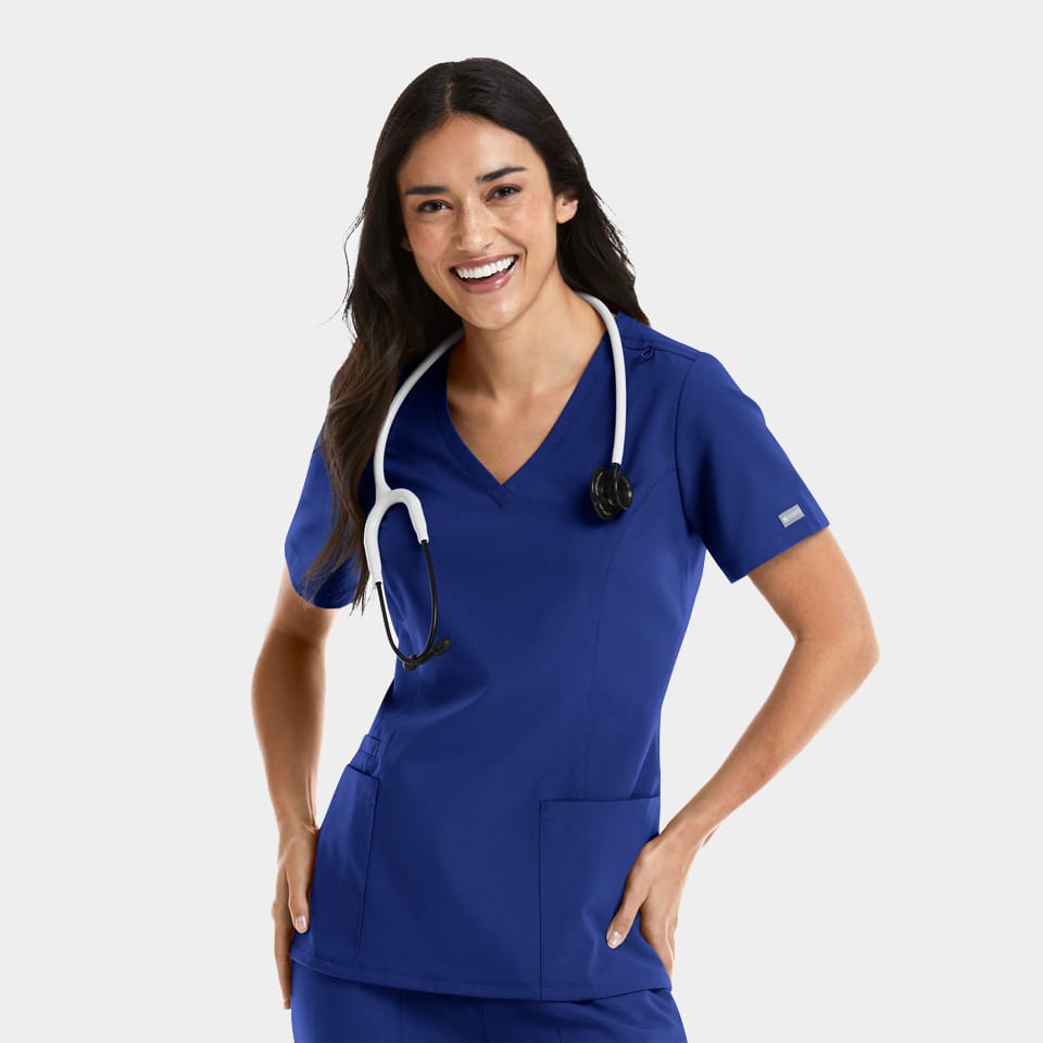 Women's Double V-Neck Top | 5001