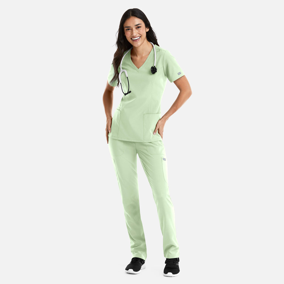 Women's Double V-Neck Top | 5001