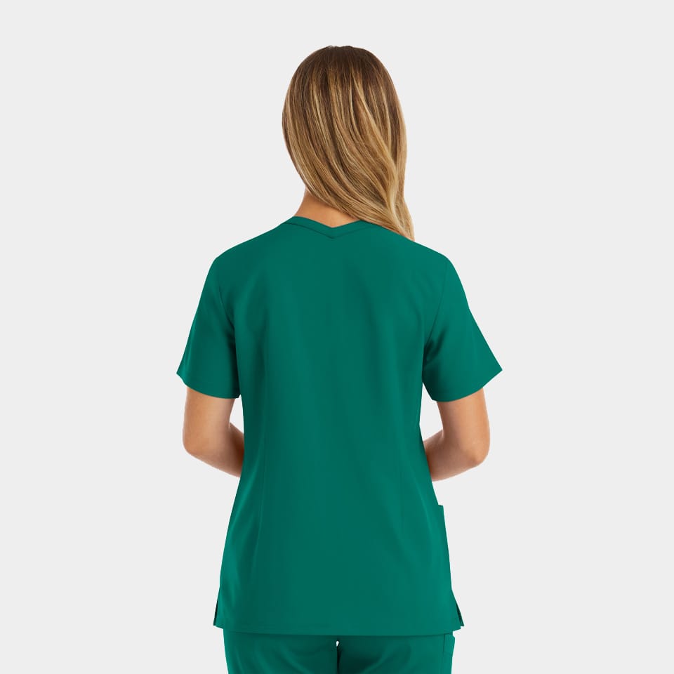 Women's Double V-Neck Top | 5001