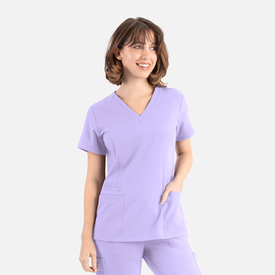 Women's Double V-Neck Top | 5001