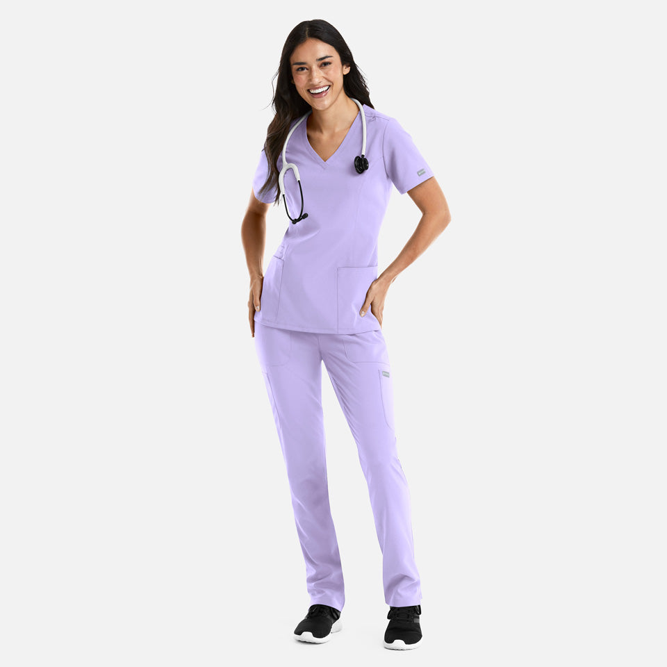 Women's Double V-Neck Top | 5001