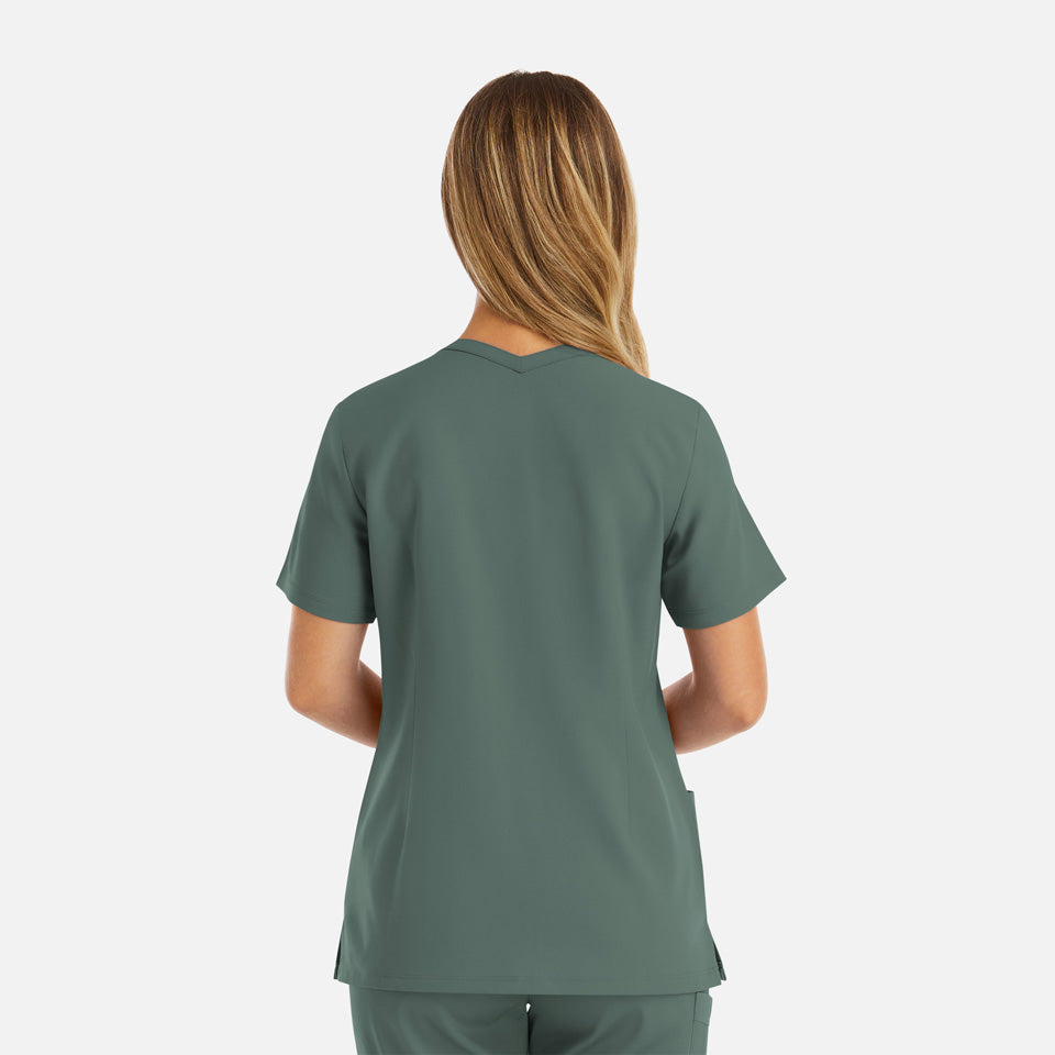 Women's Double V-Neck Top | 5001