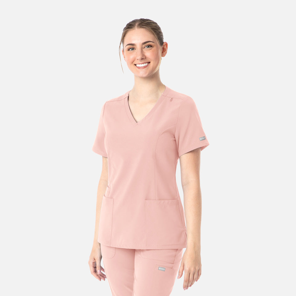 Women's Double V-Neck Top | 5001