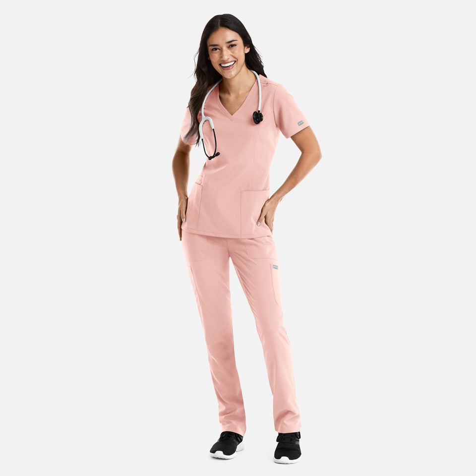Women's Double V-Neck Top | 5001