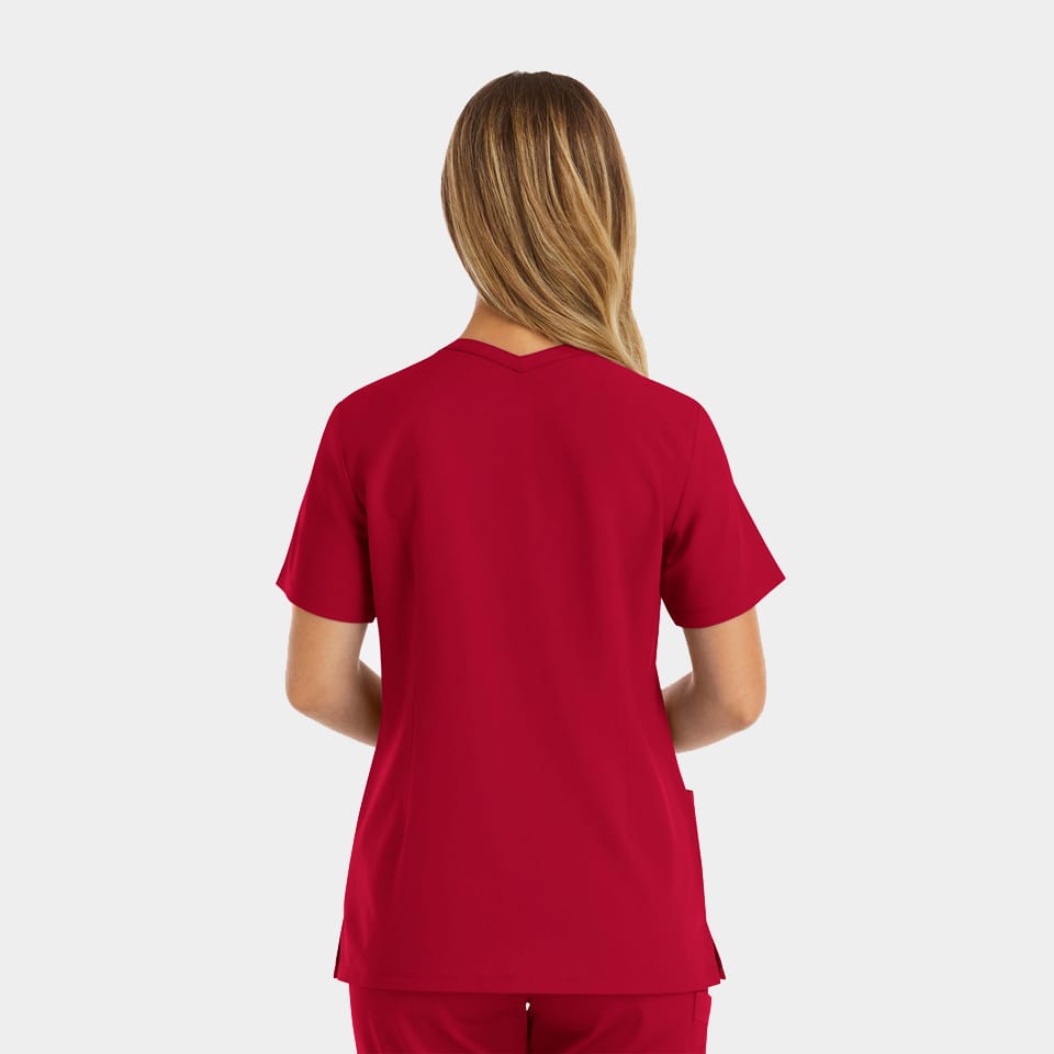 Women's Double V-Neck Top | 5001