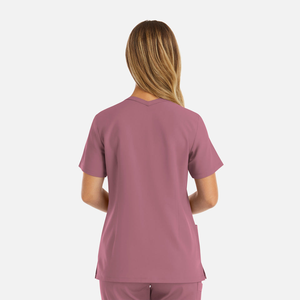 Women's Double V-Neck Top | 5001