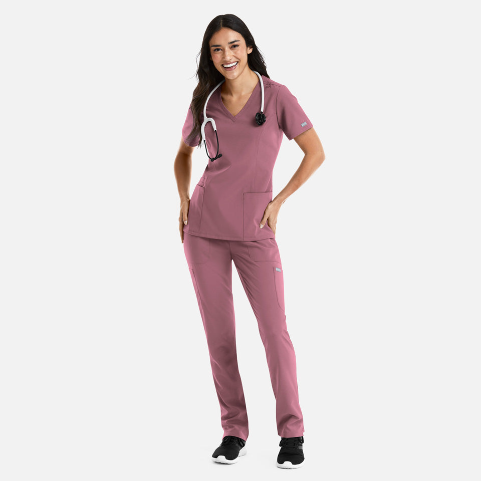 Women's Double V-Neck Top | 5001