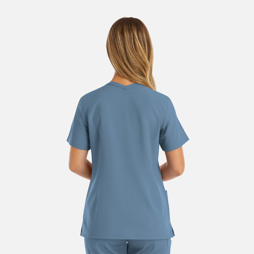 Women's Double V-Neck Top | 5001