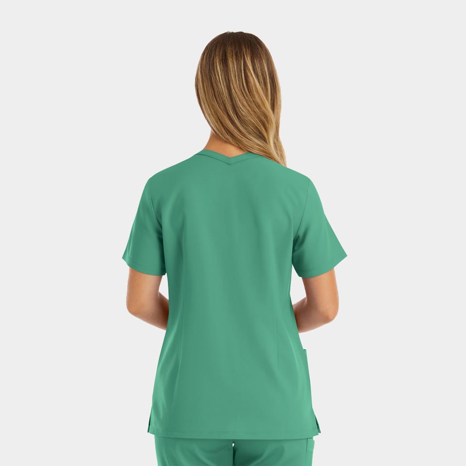 Women's Double V-Neck Top | 5001