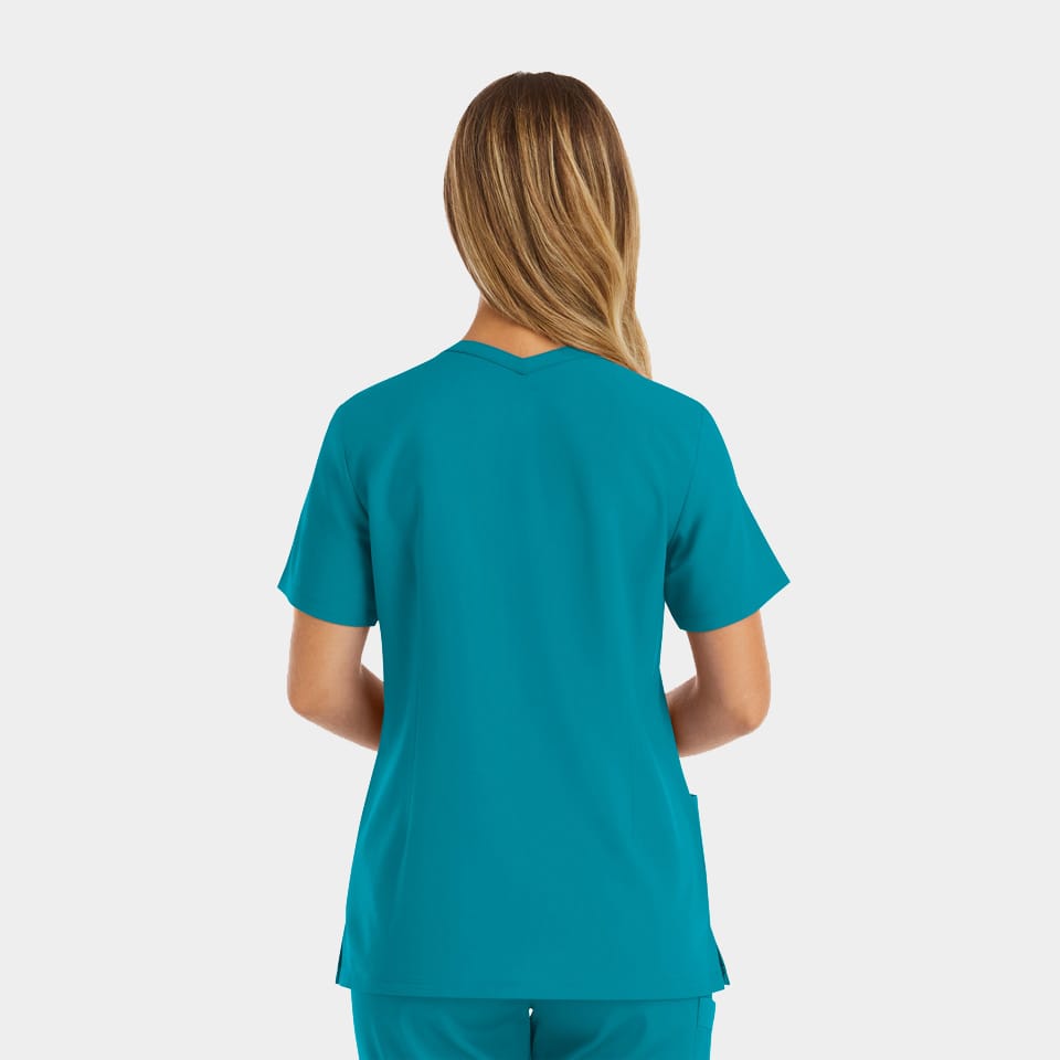 Women's Double V-Neck Top | 5001