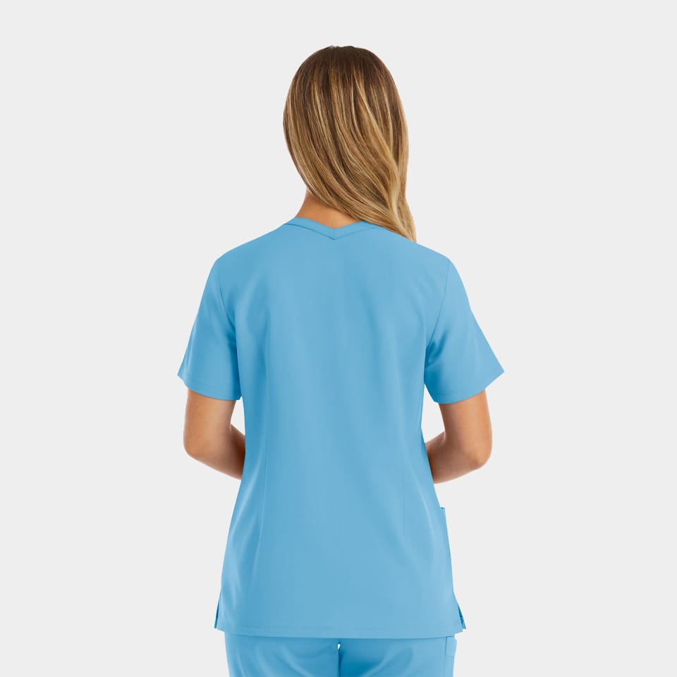 Women's Double V-Neck Top | 5001