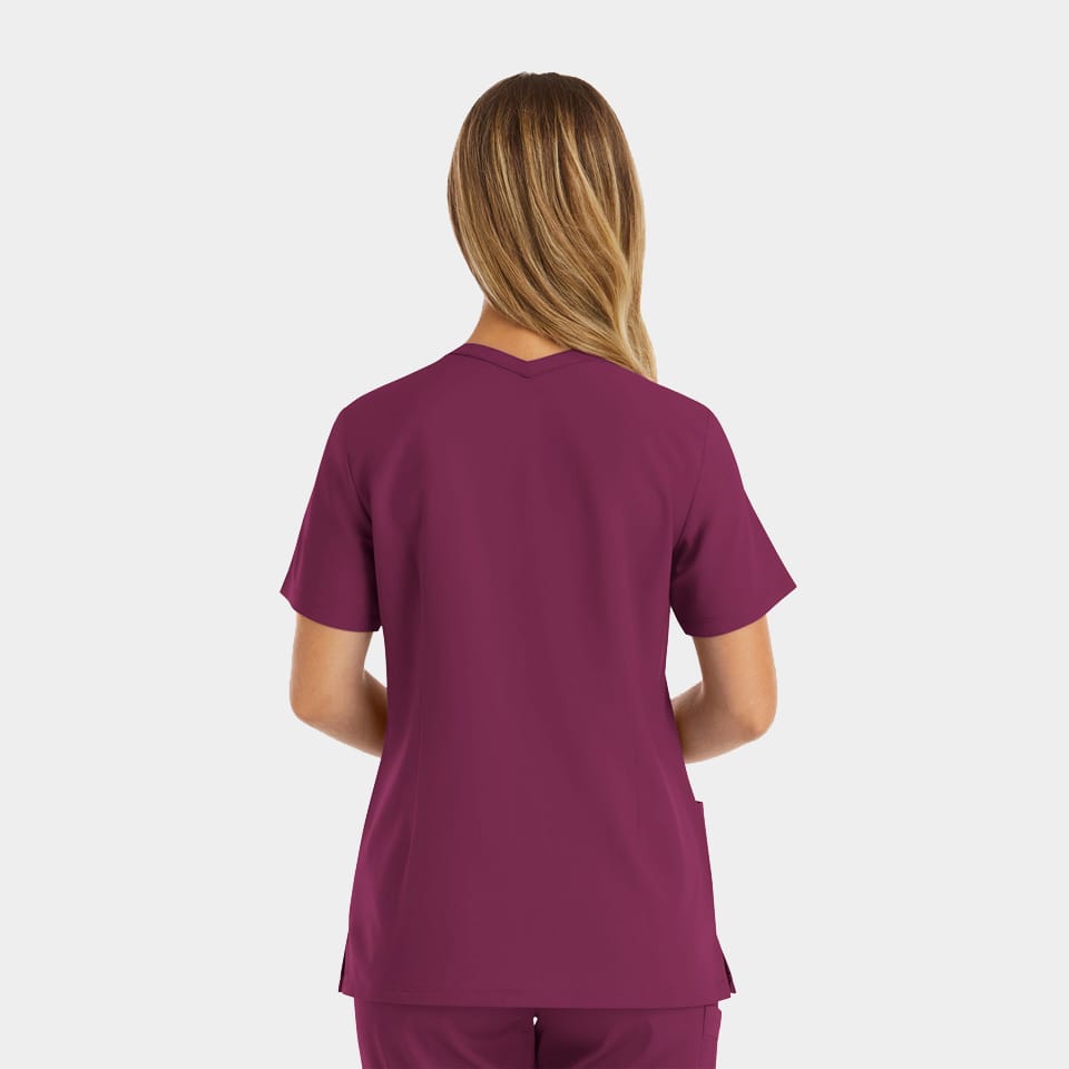Women's Double V-Neck Top | 5001