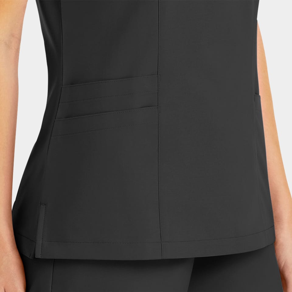 Women's Mock Wrap Top | 5002