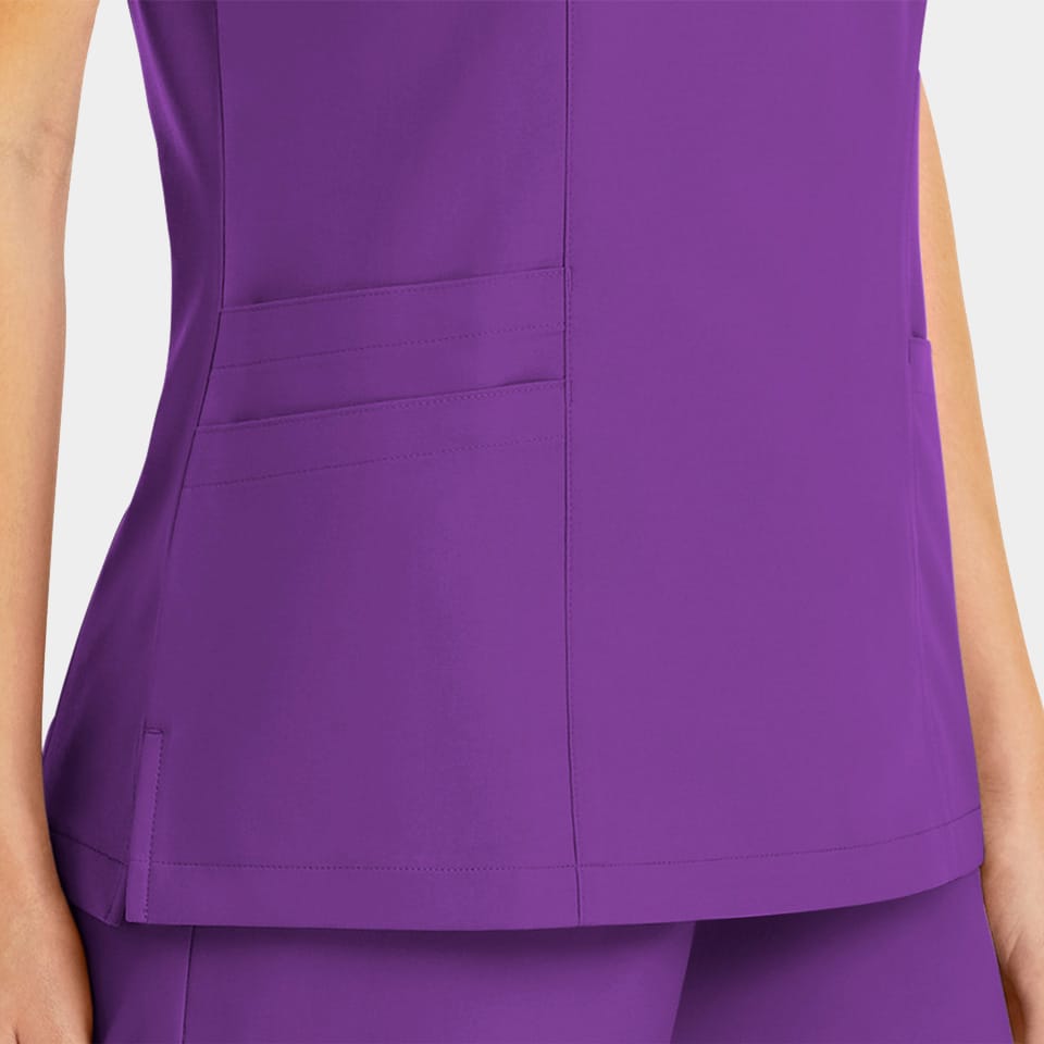 Women's Mock Wrap Top | 5002
