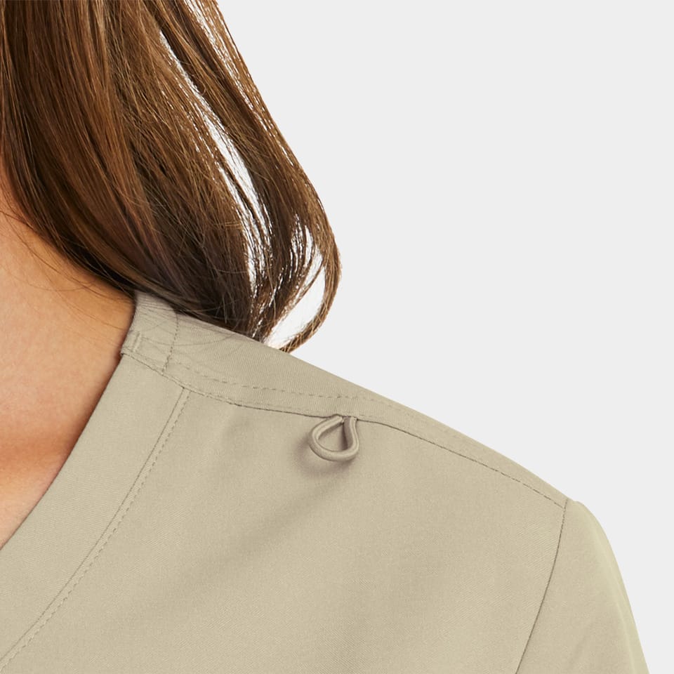Women's Mock Wrap Top | 5002