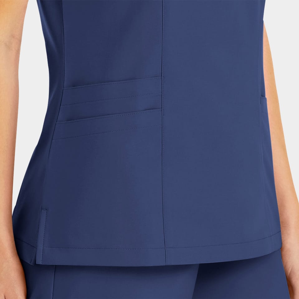 Women's Mock Wrap Top | 5002