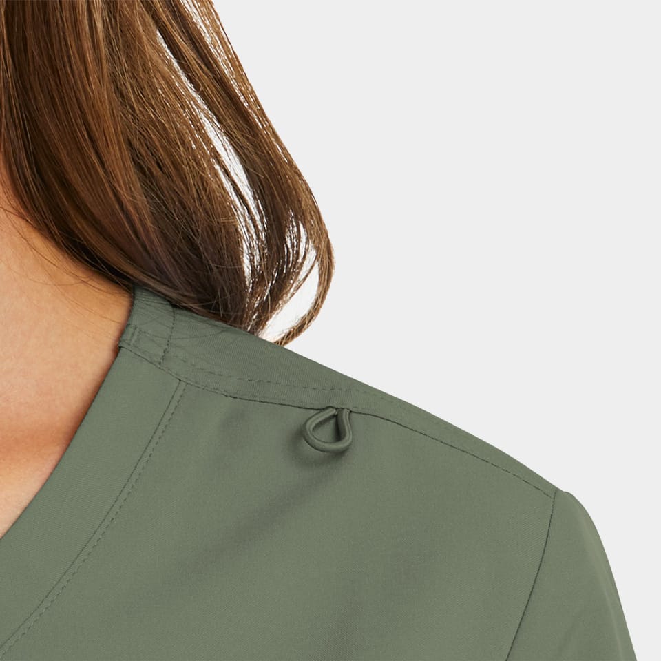 Women's Mock Wrap Top | 5002