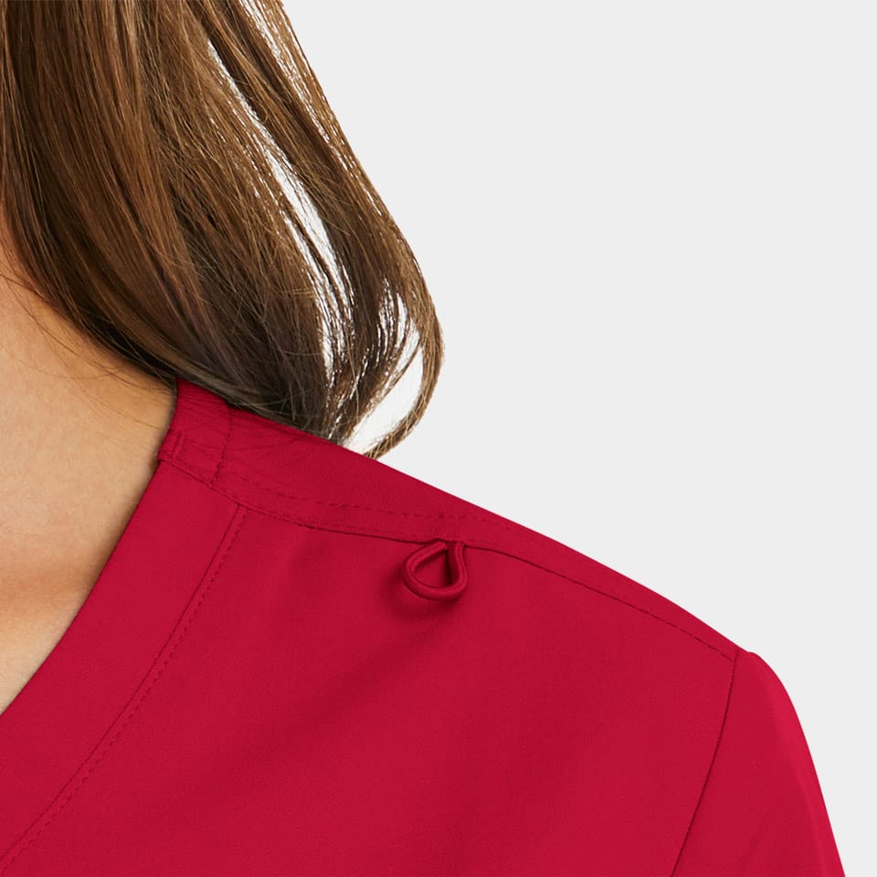 Women's Mock Wrap Top | 5002