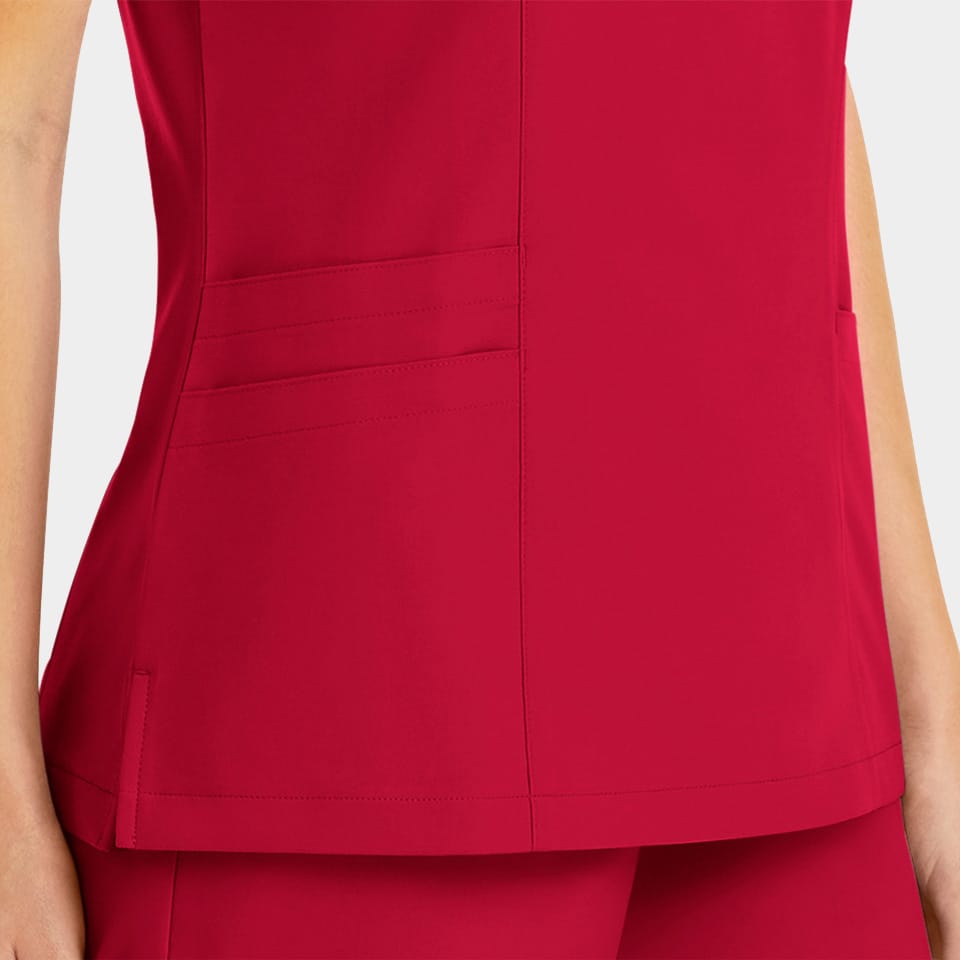 Women's Mock Wrap Top | 5002