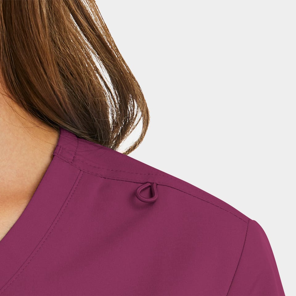 Women's Mock Wrap Top | 5002