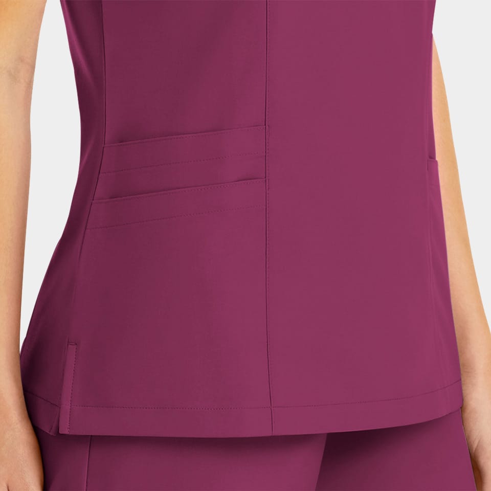Women's Mock Wrap Top | 5002