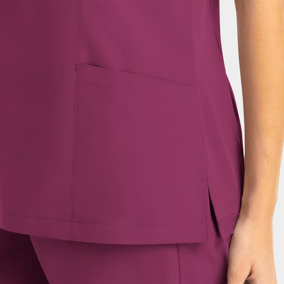 Women's Mock Wrap Top | 5002