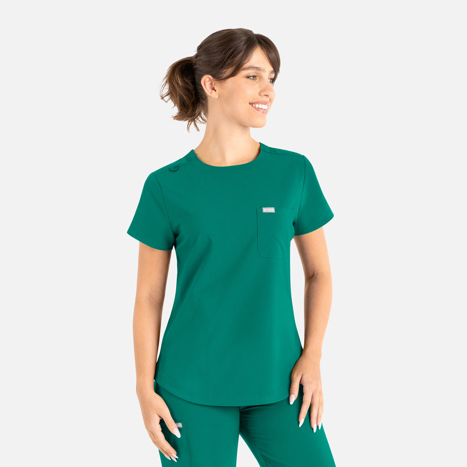 Women's Tuckable Round Neck Top | 5005