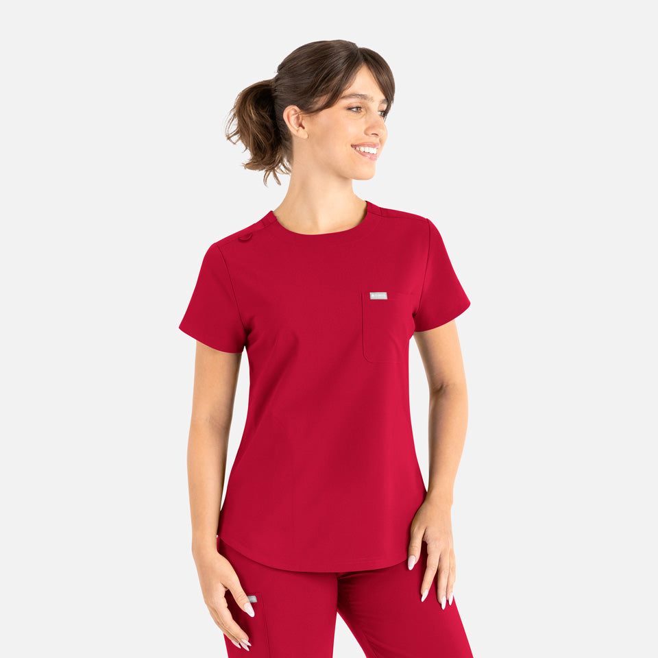 Women's Tuckable Round Neck Top | 5005